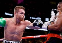 Canelo Álvarez fue despojado del título por la FIB canelo