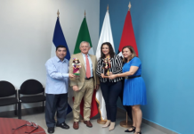 Gran recibimiento al Embajador de Italia en la Alcaldía de Managua