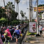 Unos 150 salvadoreños comienzan viaje en caravana con rumbo a EE.UU. caravana migrante