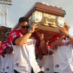 Venezolanos despiden a Luis Valbuena y José Castillo luis