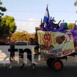 Carretas peregrinas llegan al Santuario de Jesús del Rescate en Rivas carretas peregrinas
