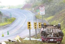 Se vuelca carro y muere nicaragüense en Costa Rica accidente de transito