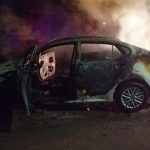 Impresionante hallazgo dentro de un vehículo que estaba en llamas colombia