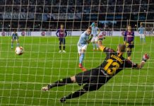 Celta aprovecha ausencias del Barça y se aleja del descenso
