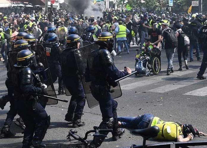 Chalecos-Amarillos-Francia chalecos amarillos detenidos