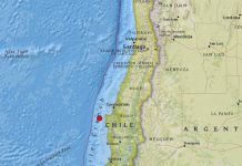 Sismo de magnitud 5,6 sacude la región del Biobío, Chile