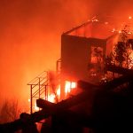 Incendio forestal en Valparaíso, Chile deja 245 casas afectadas chile