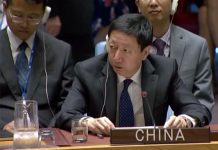 China en la ONU: «Situación en Nicaragua no constituye una amenaza a la seguridad internacional» china