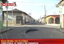 Cierran negocios en Chinandega por temor a saqueos saqueos