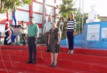Chinandega honra la memoria de Rubén Darío en mausoleo parque Las Rosas