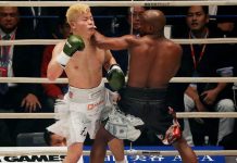 Mayweather venció por nocaut técnico a Nasukawa en el primer round floyd