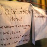 Cada tres días asesinan a un líder social en Colombia asesinato