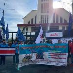 Sindicatos protestan en Costa Rica contra las medidas del Gobierno costa rica