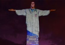 Cristo Redentor de Brasil se ‘viste’ de médico (Videos) brasil