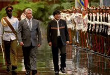 Presidentes de Cuba y Bolivia analizan temas internacionales en La Habana evo morales