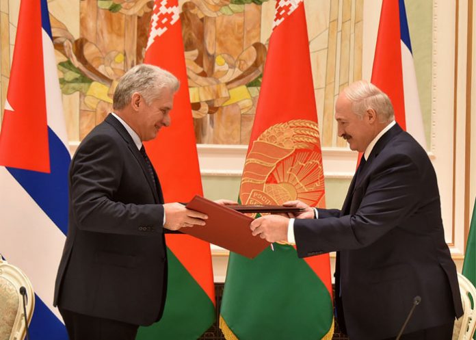 Cuba_Belarus presidente de cuba