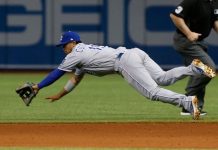 Cheslor con hit y dos ponches en derrota de Reales
