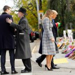 «¡Presidente del odio, vete», le dicen a Trump en Pittsburgh estados unidos