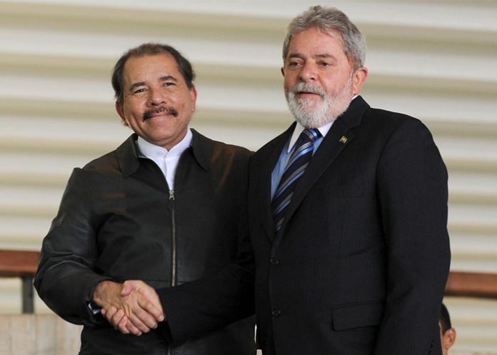 Daniel_Ortega_Lula_da_Silva nicaragua