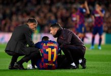 Ousmane Dembélé se rompe un tendón en el muslo derecho
