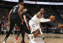 Nuggets ganan 124-98 a Trail Blazers para liderar la serie paul