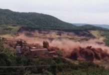 Sube a 134 cifra de muertos por el derrumbe de una represa minera en Brasil brasil