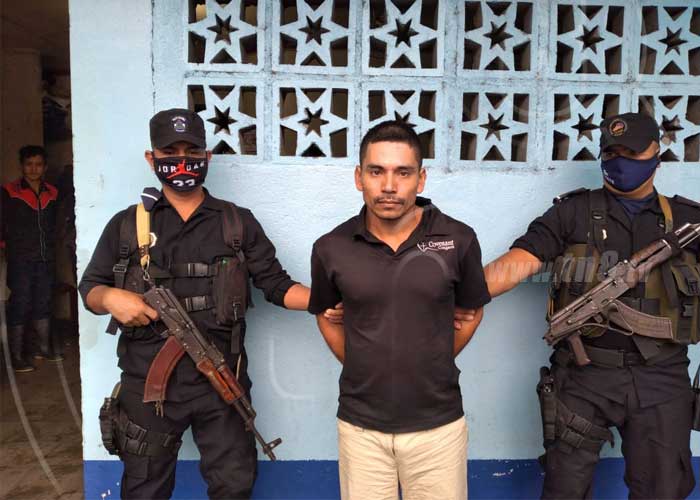 Detenido-Jinotega policia nacional