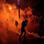 Detienen a 87 personas en París durante huelga general francia