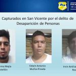 Tres detenidos por desaparición de esposos en El Salvador detenidos