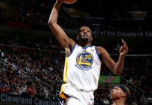 Con 32 de Durant, Warriors vencen de nuevo a Cavs