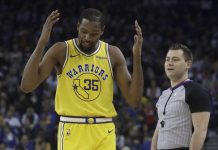 Warriors vencen a Nuggets y amplían ventaja en el Oeste kevin