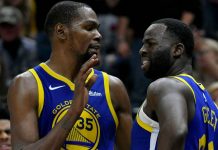 Green no da disculpas, lima asperezas con Durant draymond