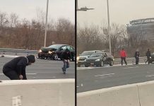 Llueven billetes en una autopista de EE.UU. (VIDEOS) estados unidos