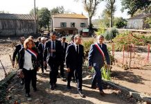 Macron anuncia 80 millones de euros de ayuda por inundaciones en Francia presidente frances