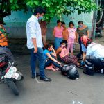 Managua: Desatender señal de Alto provoca fuerte accidente nicaragua