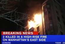 Pareja de ancianos muere en incendio en Manhattan incendio