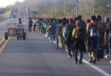 Nueva caravana de salvadoreños parte hacia EE.UU. caravana de migrantes salvadorenos