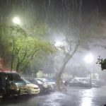 Lluvias vuelven a inundar calles en El Salvador (Videos) lluvias