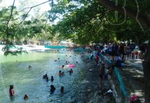 Tipitapa: Familias disfrutan de las frescas aguas de El Trapiche managua