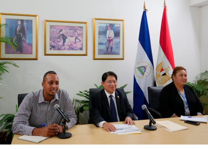 nicaragua, egipto, embajadores, presentacion, acreditacion,