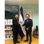 Empresario teatral y promotor español visita Embajada de Nicaragua en España espana