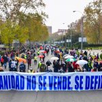 Sanitarios en Madrid protestan en favor de la salud pública madrid