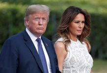 Donald Trump llega a Londres para iniciar su visita oficial donald trump