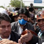 Evo Morales en Villazón, Bolivia: «Hemos recuperado la democracia sin violencia» evo morales