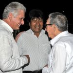 Raúl Castro y presidente Miguel Díaz-Canel reciben a Evo Morales evo morales