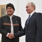 Evo Morales agradece carta de felicitación del presidente ruso presidente evo morales