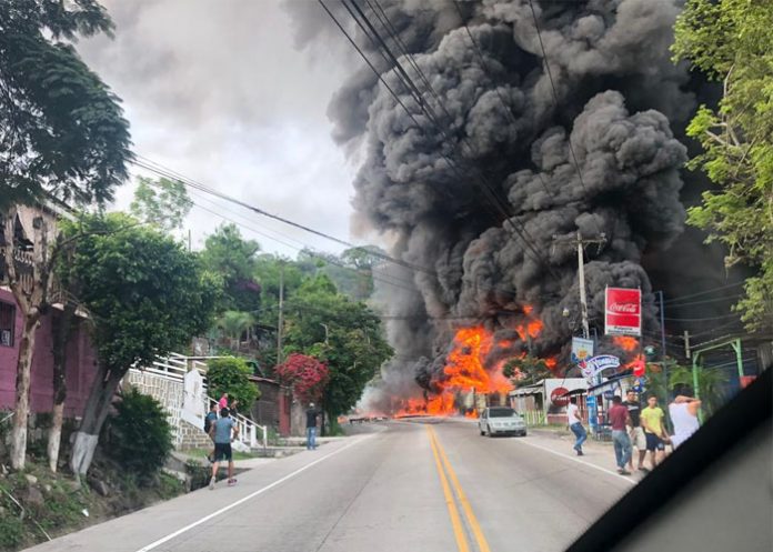 explosion de cisterna