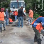 MTI y FOMAV trabajan en reparaciones de losetas en puentes en Matiguás nicaragua