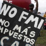 Rescate Nacional protesta en Costa Rica contra negociaciones con el FMI movimiento rescate nacional