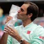 Federer conquista 101er título tras vencer a Isner en Miami roger
